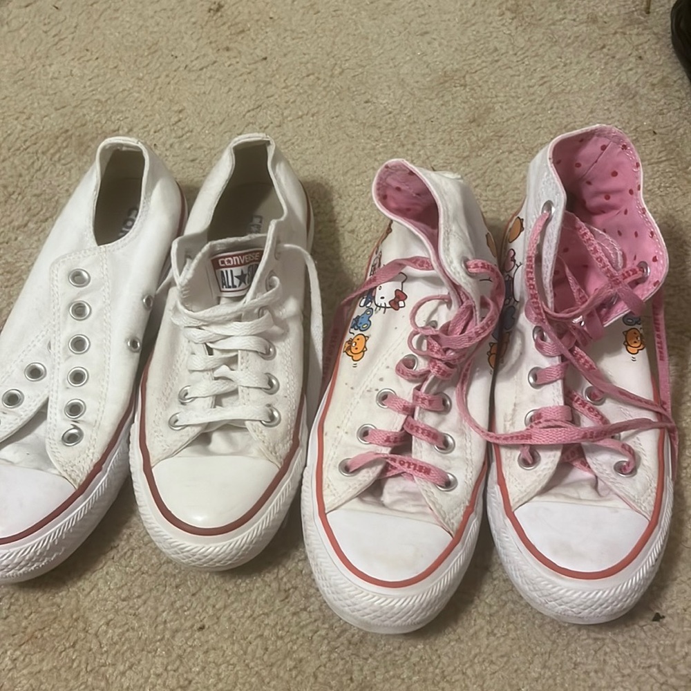 Converse barely used. - Picture 1 of 4